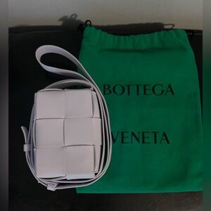 Bottega Veneta Candy Cassette Mini Bag Wisteria (Light Purple) EUC